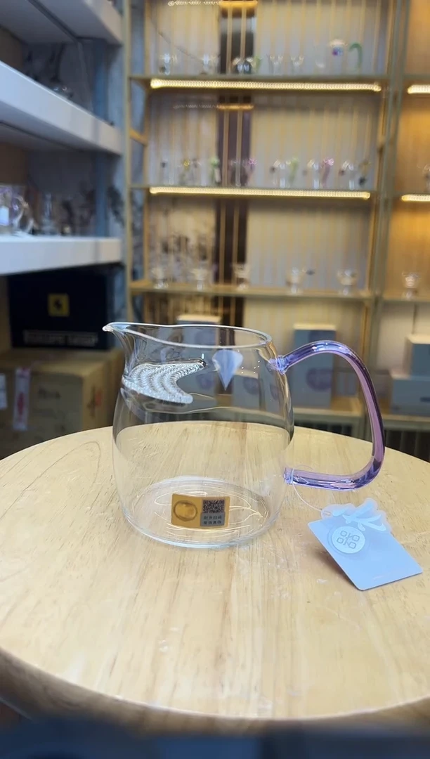 禾器泰然月牙浅紫色