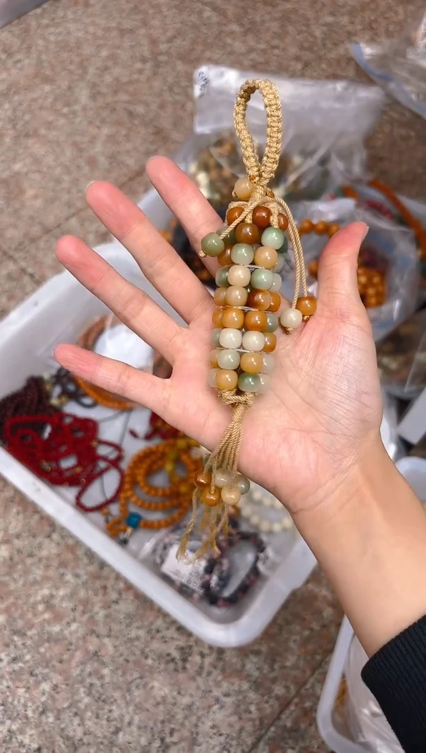 吊坠菩提根/象牙果多宝玉米挂件