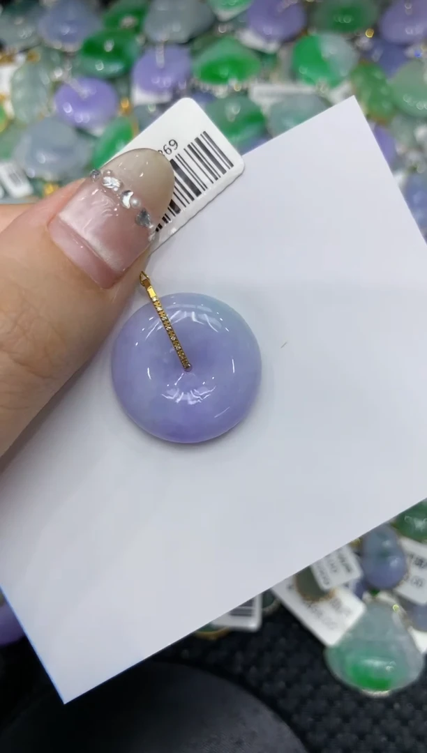 【闪购商品】翡翠颈饰18K金镶嵌222222222