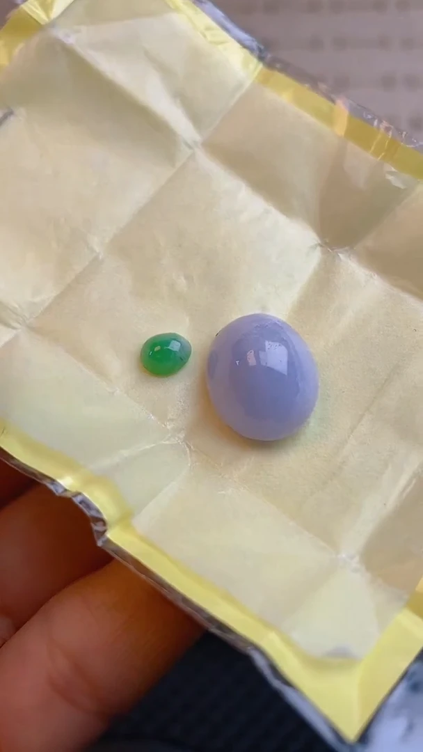 【闪购商品】翡翠耳饰未镶嵌天然A货翡翠13