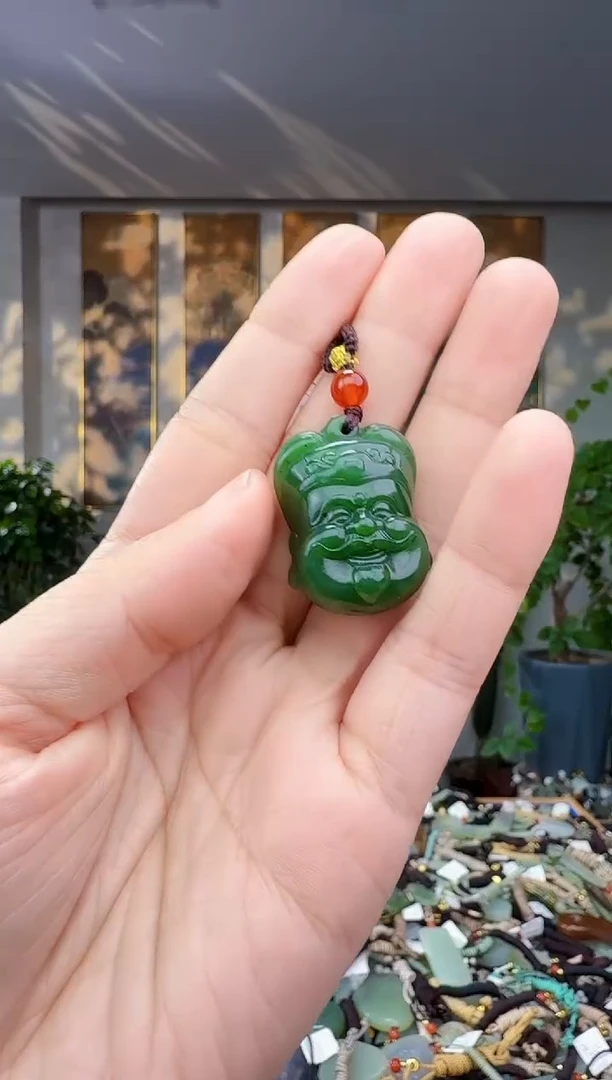 未镶嵌和田玉挂件拍一发一