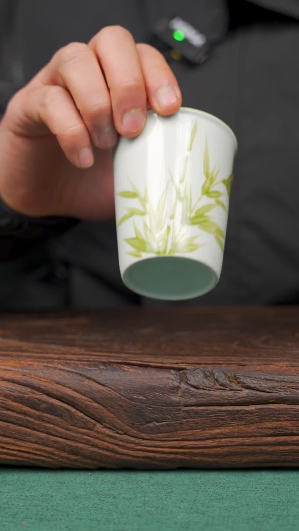 【闪购商品】瓷片4景德镇杯釉下手工手绘瓷器