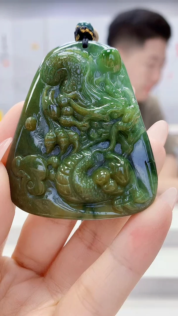 未镶嵌定制翡翠4917ty-毛货挂件134