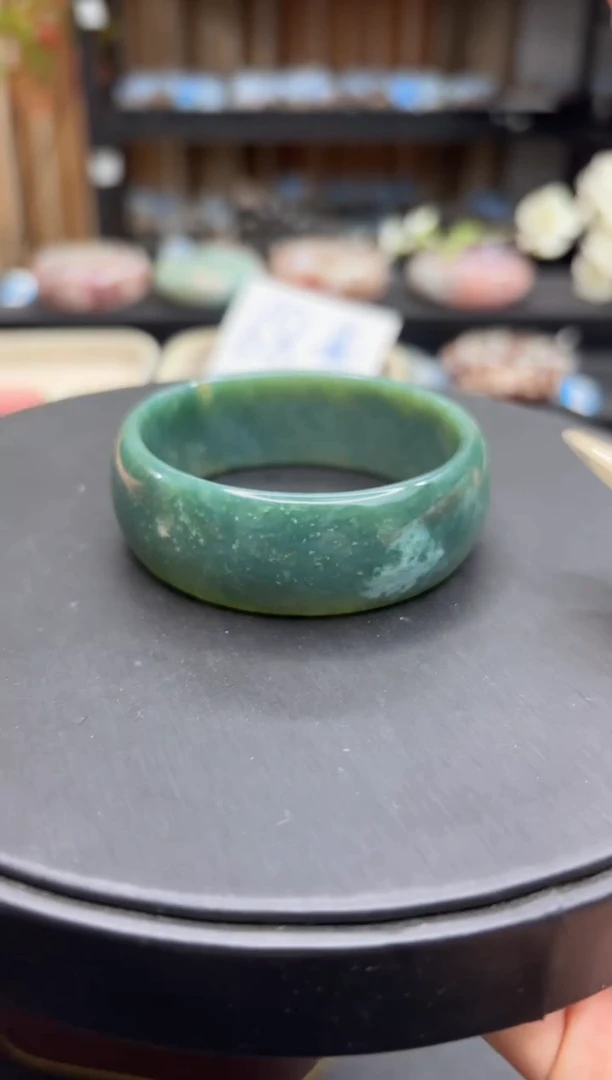 未镶嵌手镯石英质玉A346(56圈赠送镯心)