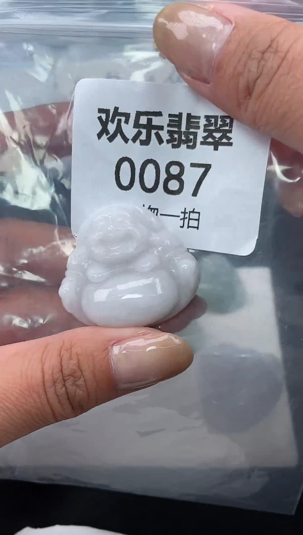 颈饰未镶嵌翡翠缅甸天然翡翠0087