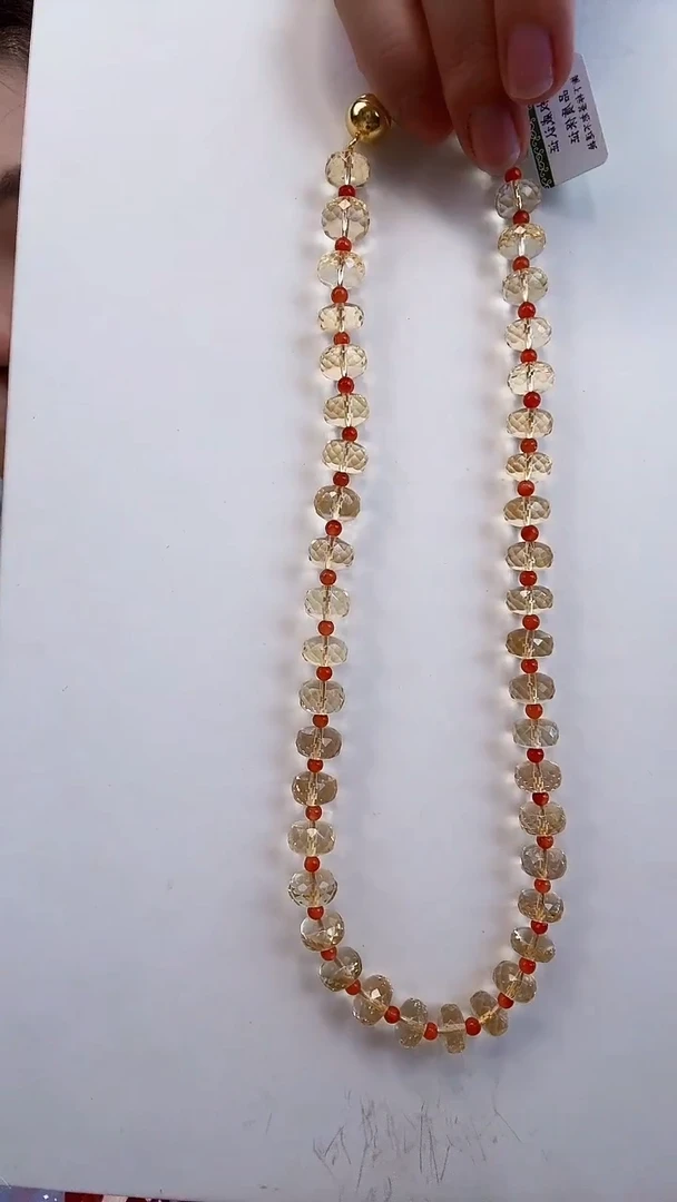 颈饰未镶嵌水晶项链5189