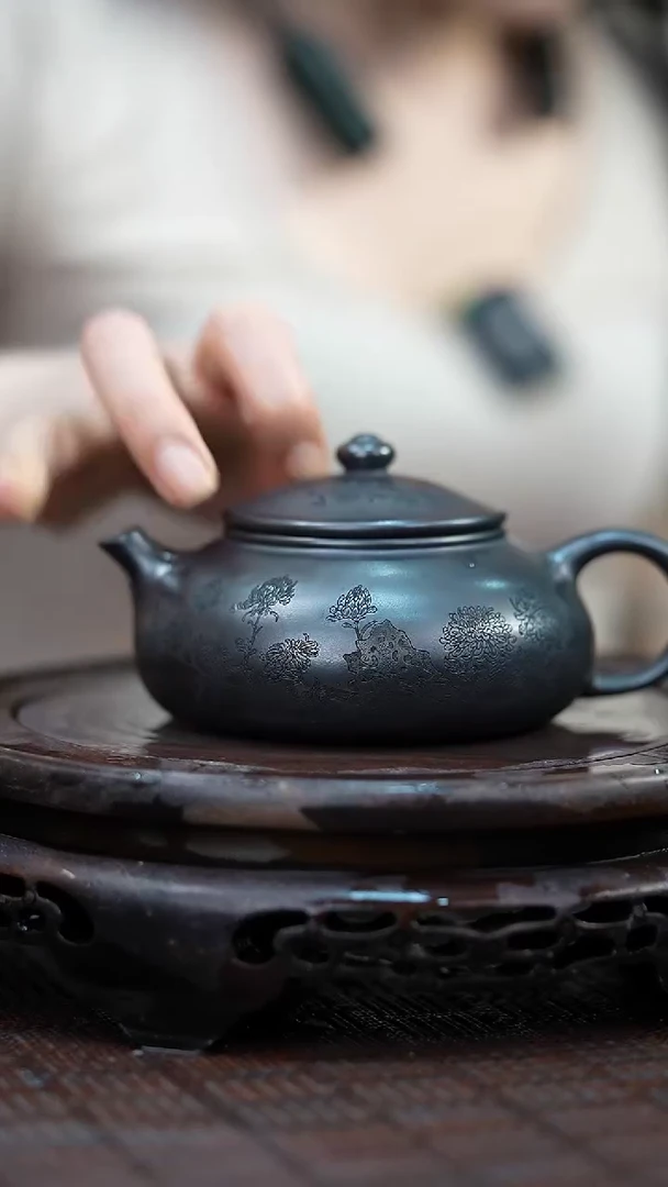 茶壶紫砂宜兴岁颐传砂原矿全手33家