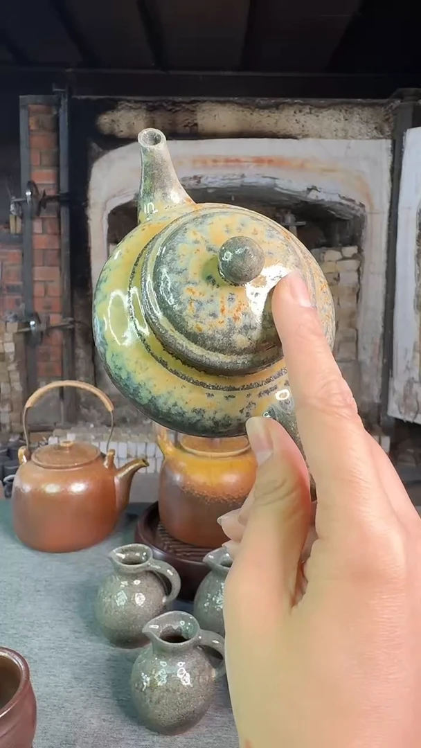 茶壶紫砂柴烧笑樱260CC