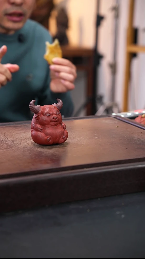 紫砂茶宠紫砂小牛