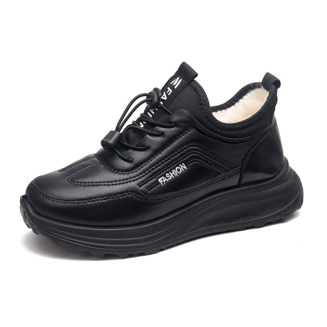 【工厂直销】冬季男女同款加长绒加厚防水防污保暖抗寒休闲运动鞋