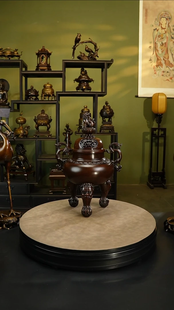 紫铜精炼铜狮庆双福