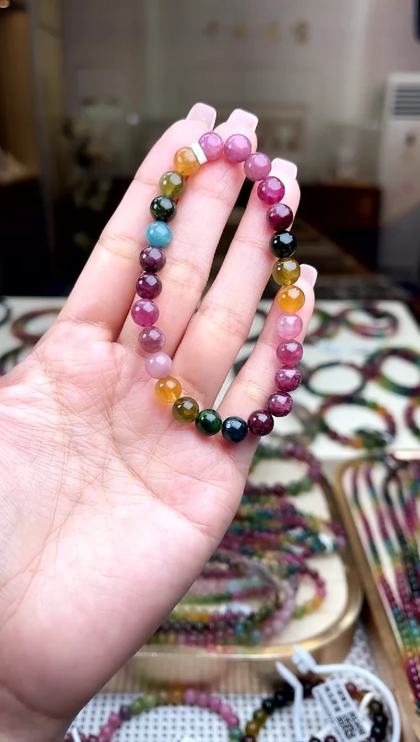 【闪购商品】碧玺/未镶嵌7mm+碧玺单圈多样性发货