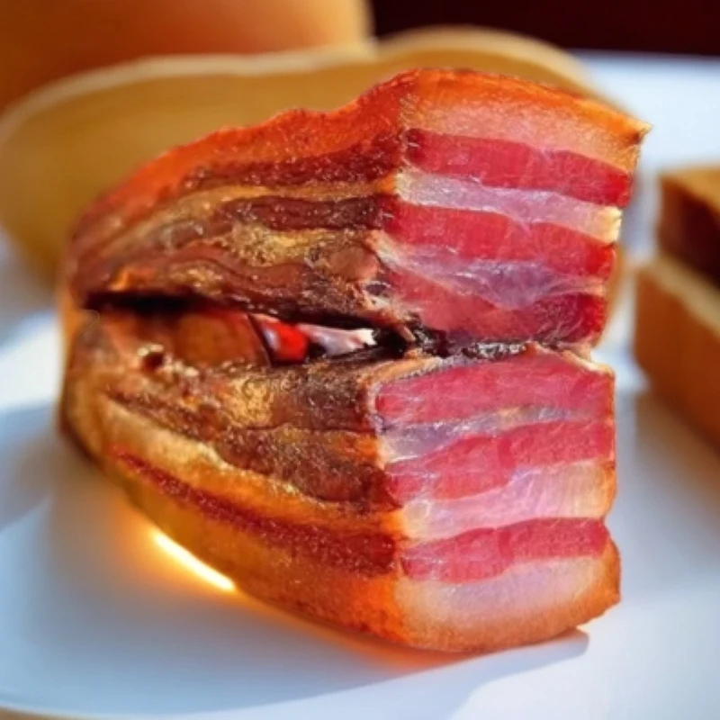 云南昭通特产狂飙烟熏腊肉老腊肉正宗黑猪肉土猪肉汉巴味德