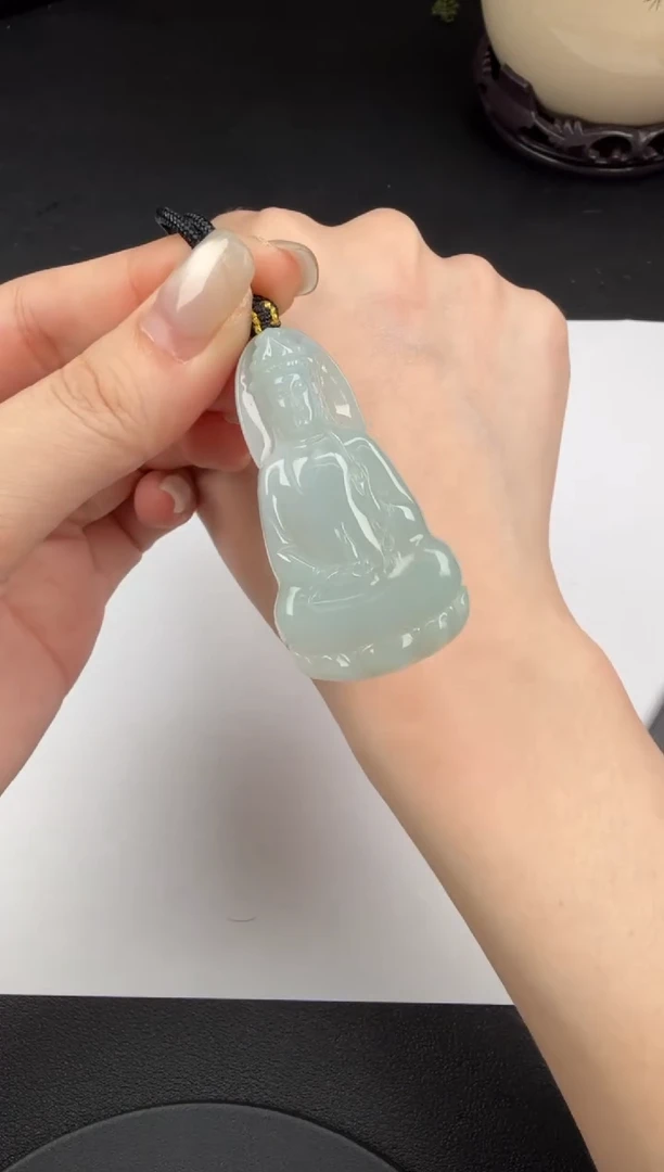 吊坠(不含链)未镶嵌翡翠翡翠饰品-47