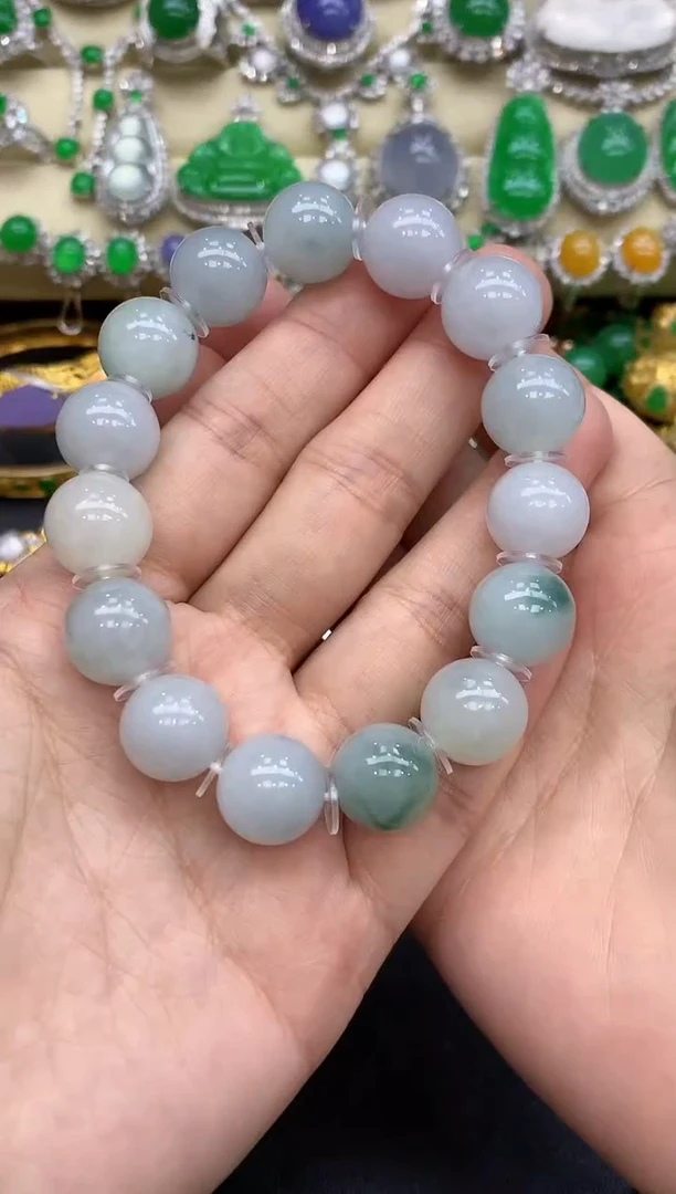 未镶嵌手串翡翠21-中国好珍宝