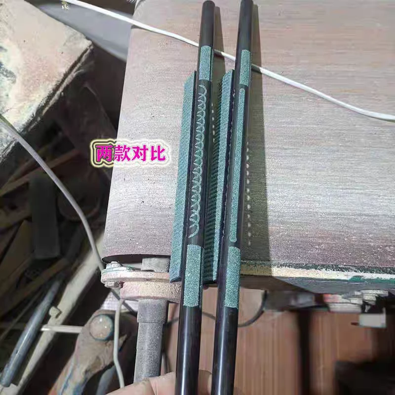 沙棍 广笼川笼画眉鸟笼配件 高端黑檀木磨把砂棍砂杠沙杠站桥跳杆