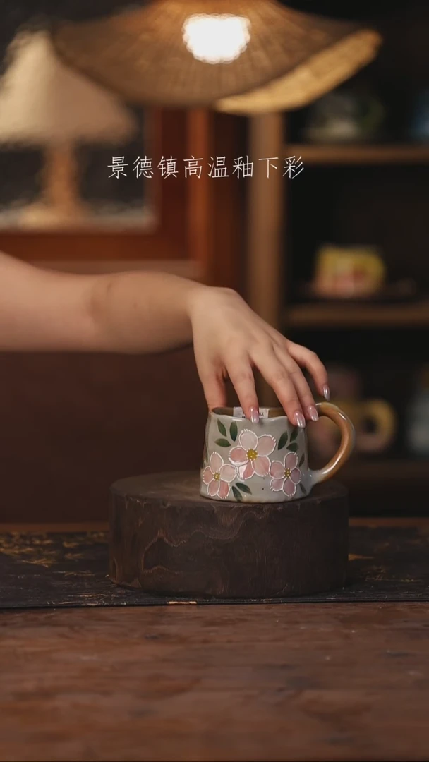 景德镇高温釉下手绘陶瓷064