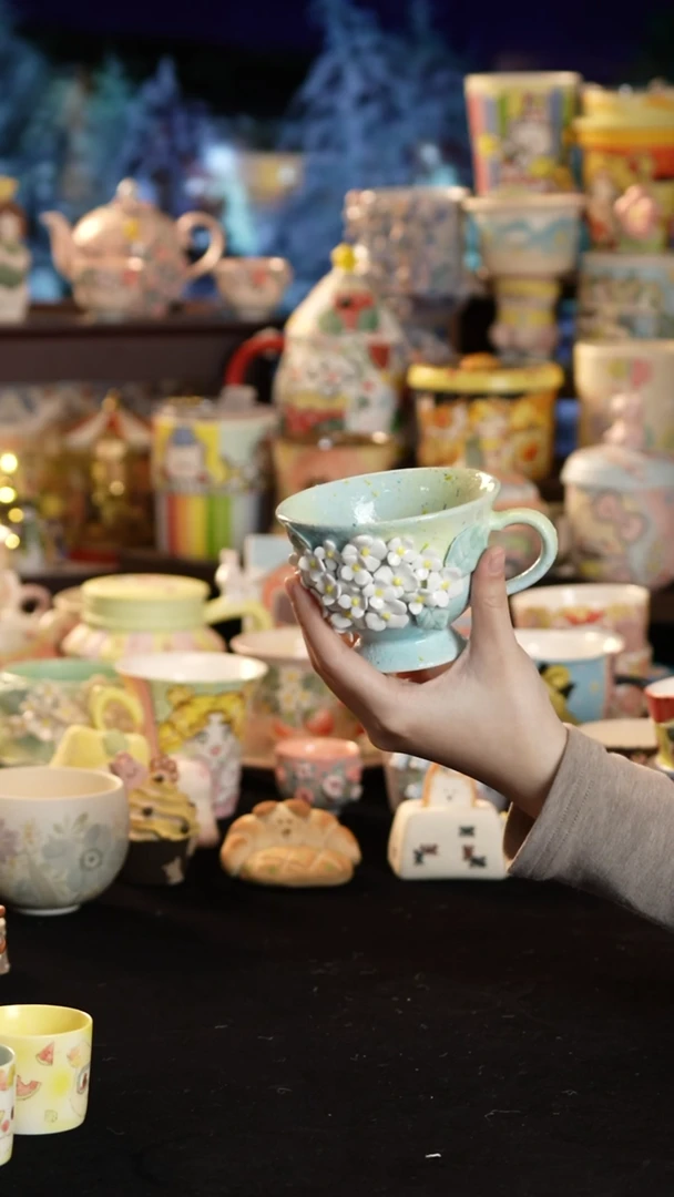 其他陶景德镇釉下彩手绘设计师款陶瓷