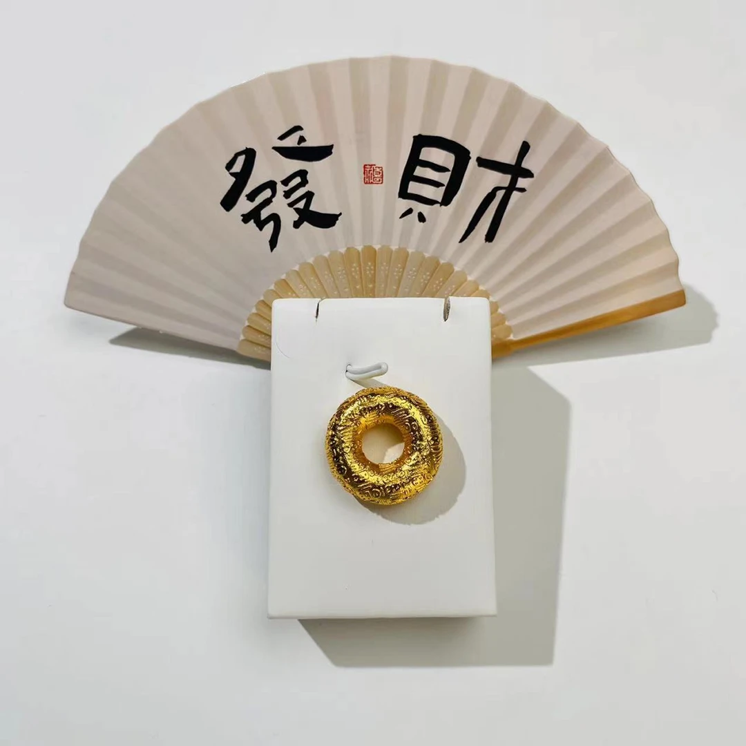 非金属棉绳项链 【百福平安扣】手工时尚复古空心传承精美项坠素款