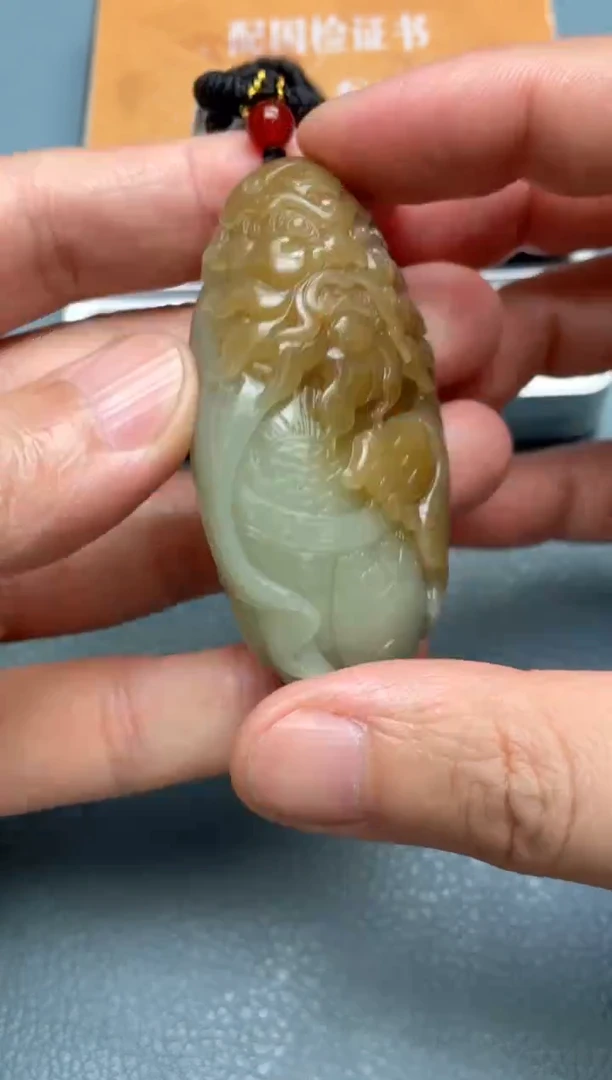 和田玉未镶嵌颈饰57