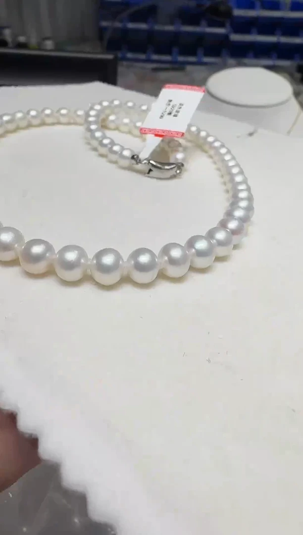 未镶嵌项链淡水珍珠8