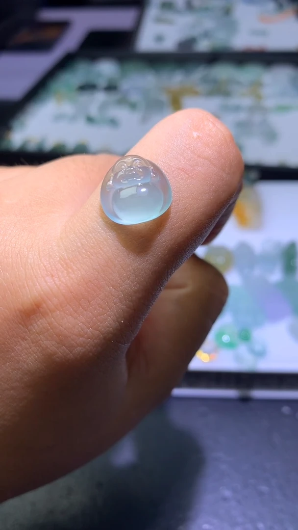 未镶嵌定制翡翠优***福毛货