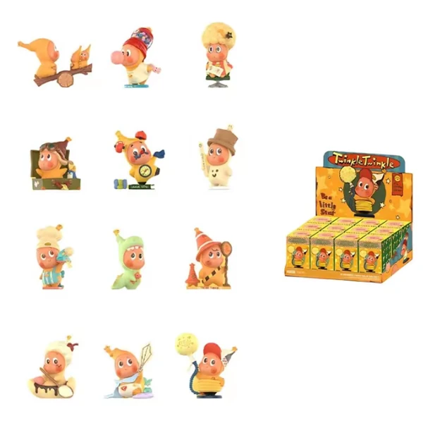 POP MART/泡泡玛特123!星星人系列手办盲盒潮流玩具时尚礼物摆件