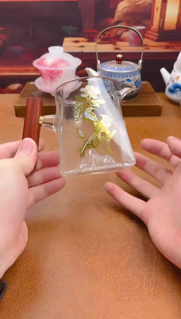 陶瓷茶具摆件旅行套组