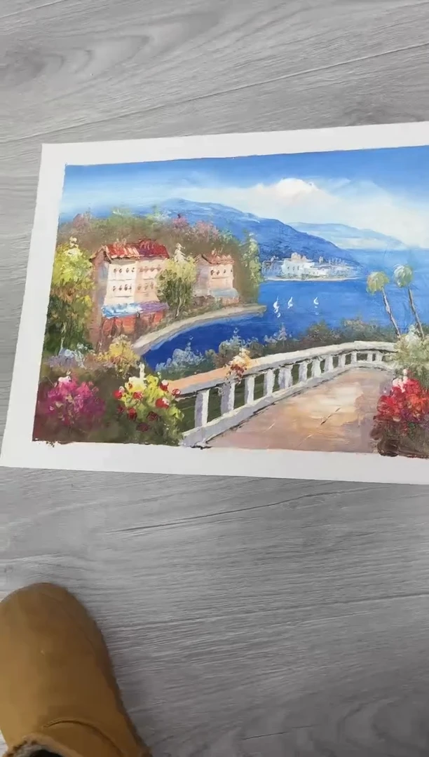 【闪购商品】油画仅画芯不带框30*40CM