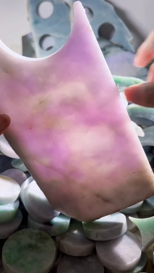翡翠裸石缅甸翡翠A货陈435
