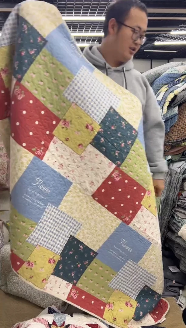 棉编号24美希专属链接孤品床盖1*2