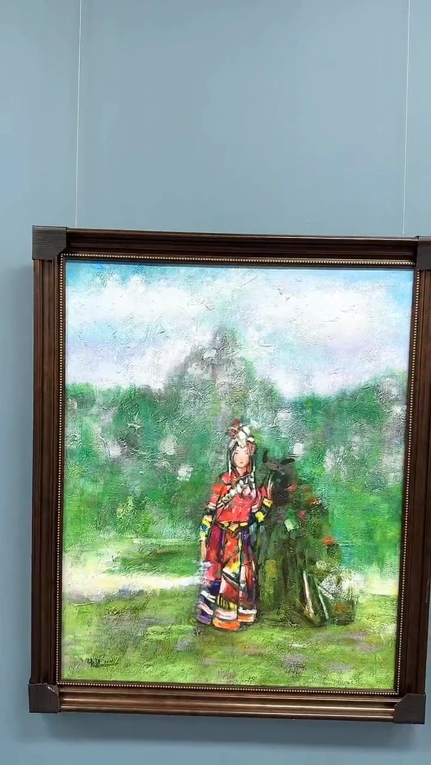 油画46人物-管伟骏-油画   定金