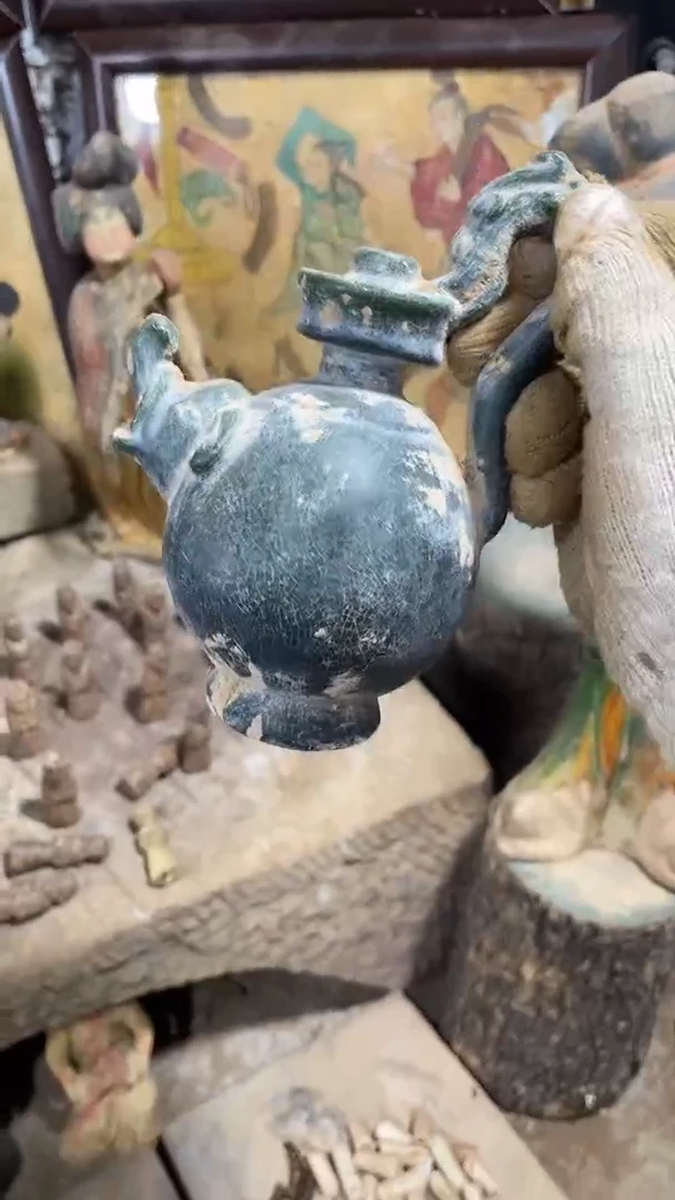瓷片手工，手绘，瓷器