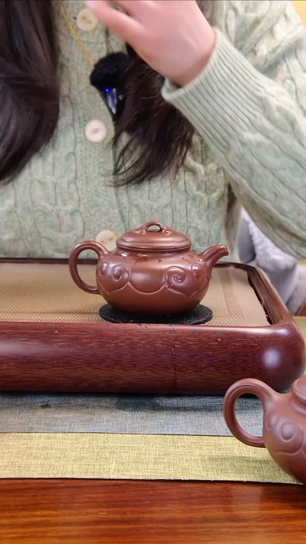 茶壶紫砂徐记福康 原矿紫砂 7