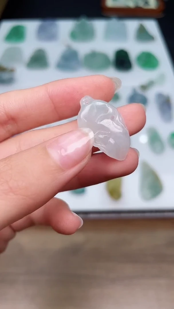 吊坠(不含链)未镶嵌翡翠13如意