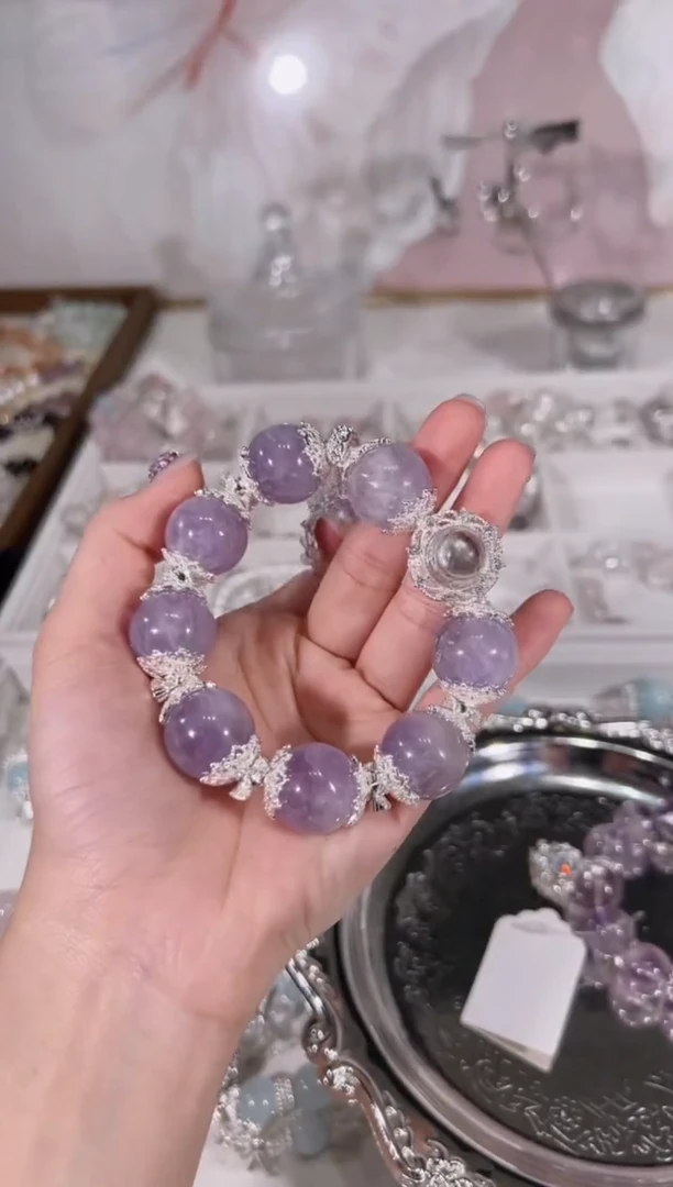 【闪购商品】水晶手链未镶嵌天然水晶默认微瑕 多样性发货发其一