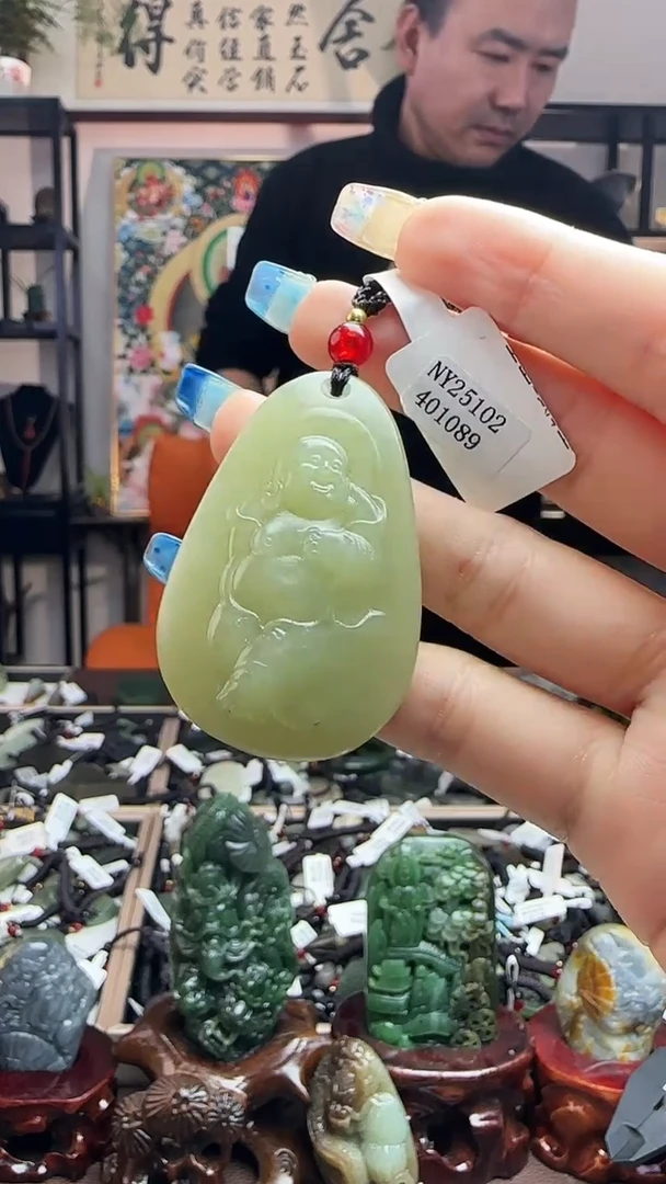 颈饰未镶嵌和田玉108/9