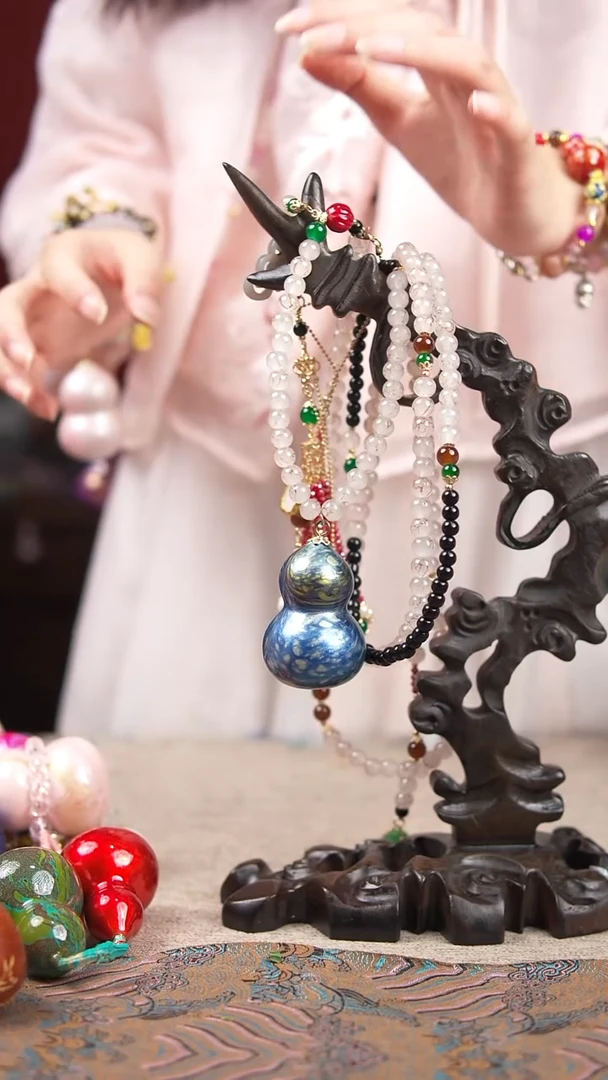 045玖澄文创漆艺葫芦国风配饰葫芦系列