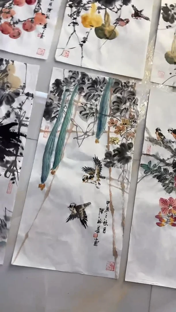 【闪购商品】纸本1炳山艺术----陈敏华作品不指定