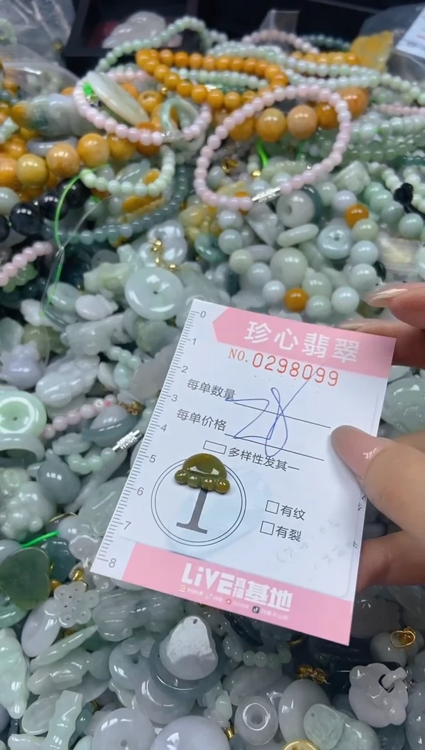 翡翠未镶嵌颈饰闪购0298099