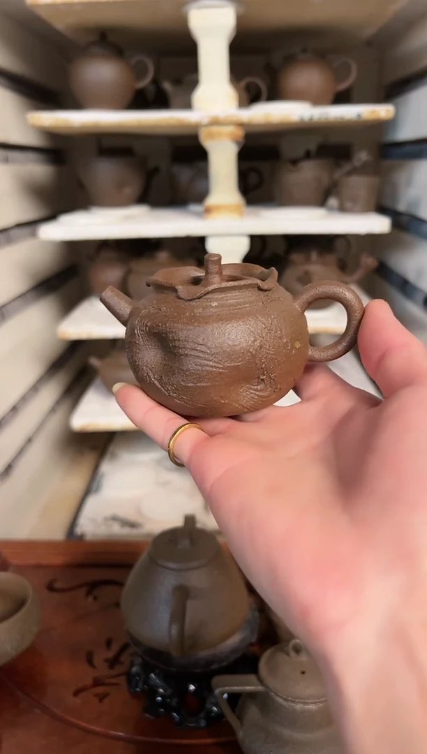 【闪购商品】冰碛岩陶制手工壶