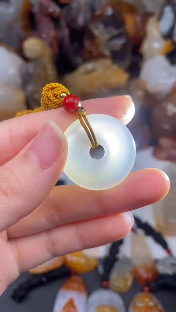 玛瑙/玉髓颈饰未镶嵌用****8AA