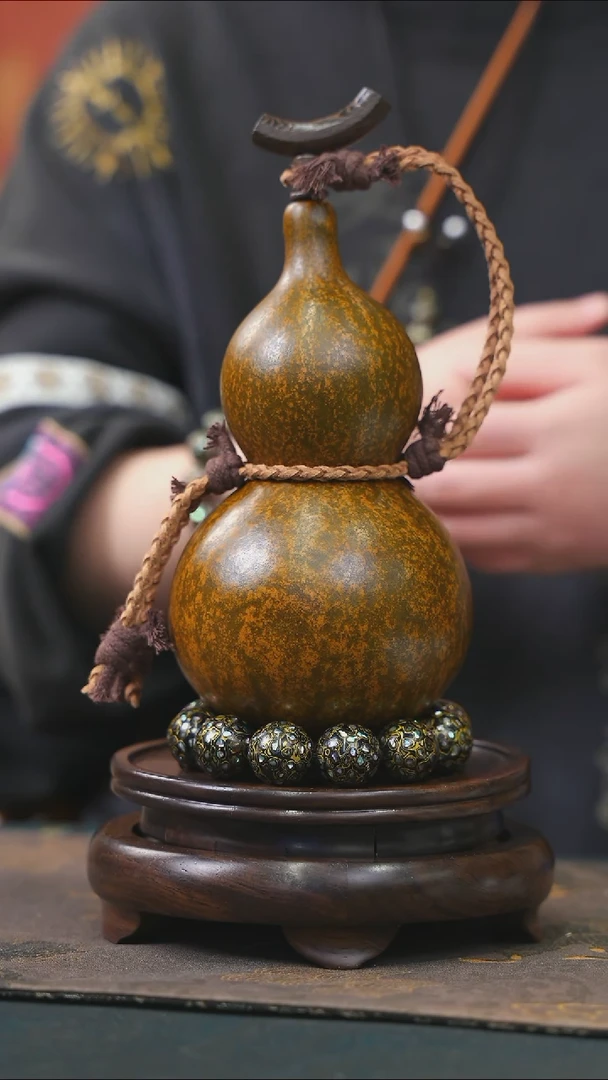 【闪购商品】YC143老咖色中容量酒葫芦随缘发