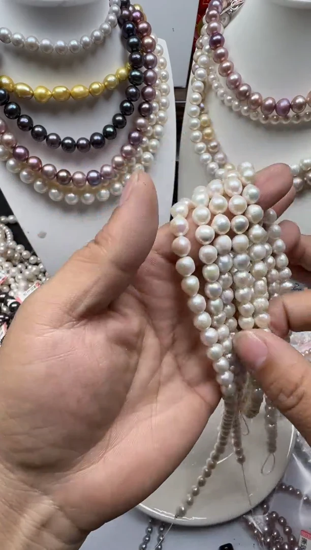 【闪购商品】淡水珍珠颈饰未镶嵌1