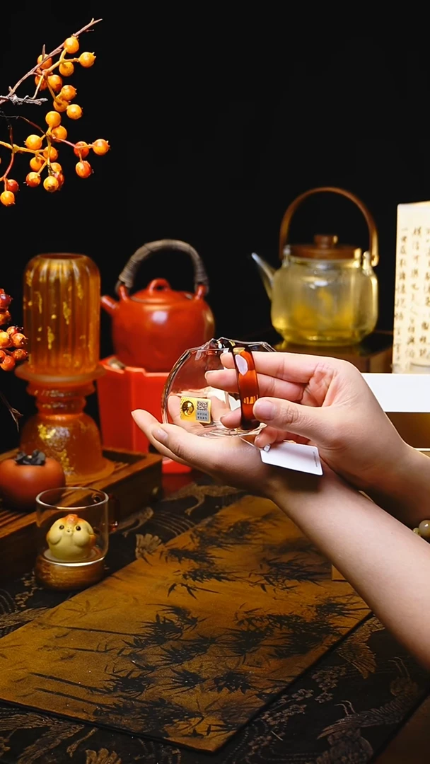 【闪购商品】晶彩悠乐茶海-琥珀色