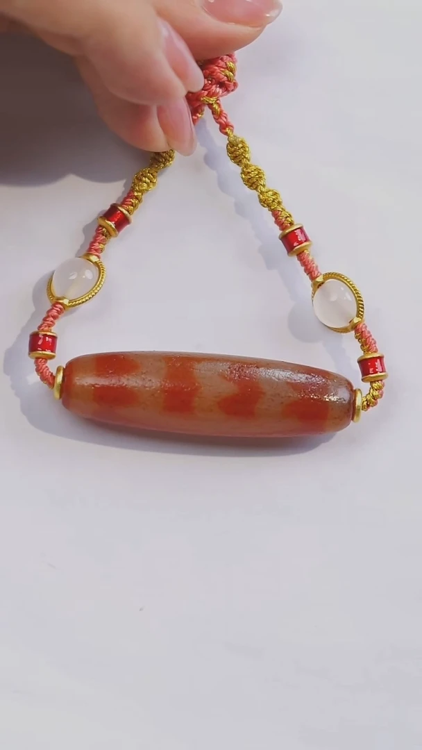 玛瑙/玉髓项链未镶嵌多样性发其一