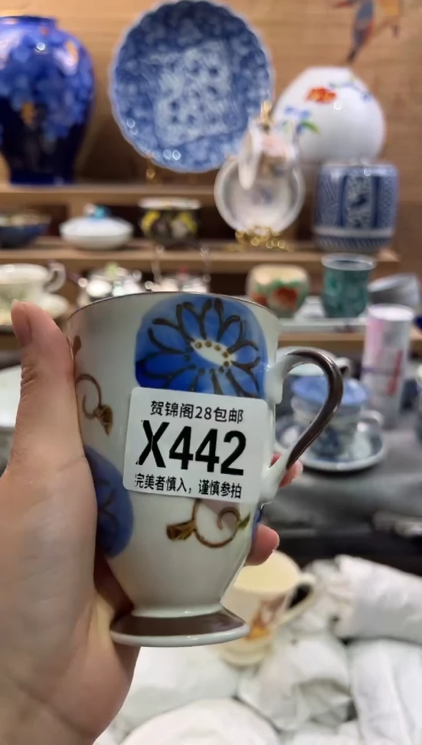 瓷片芳*      X442