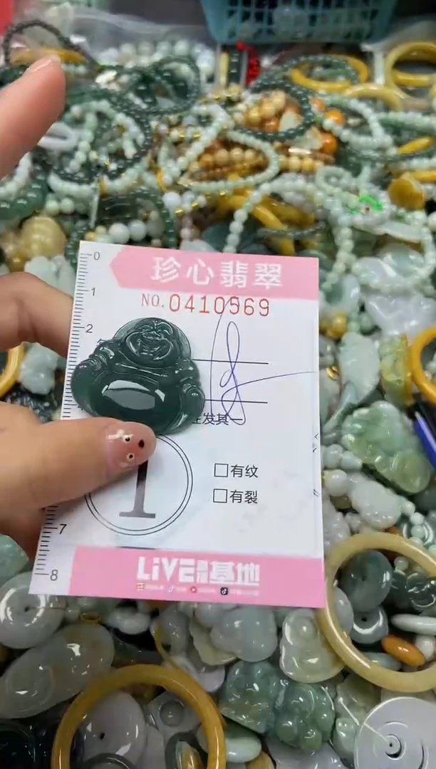 颈饰未镶嵌翡翠闪购0410569
