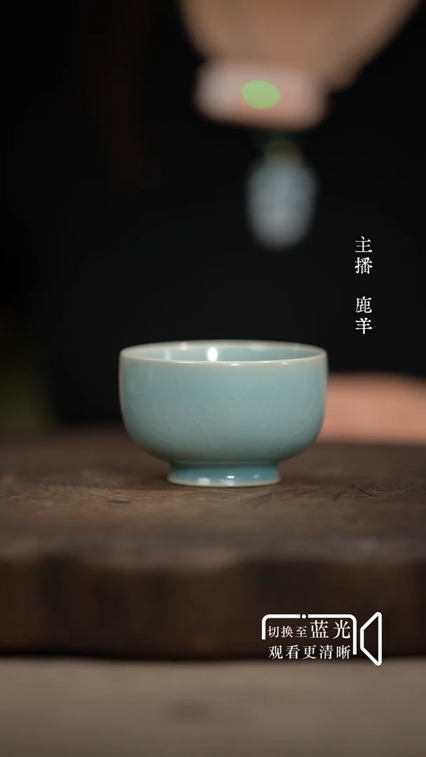 弱*罗汉杯-奉华汝瓷-羊
