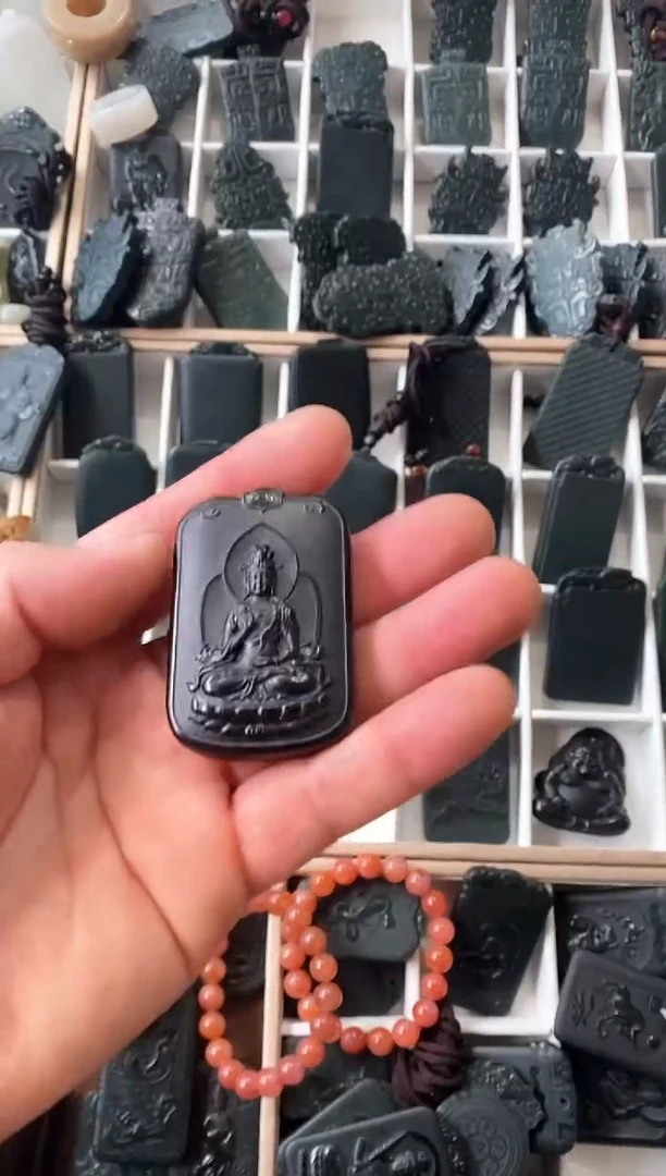 【闪购商品】和田玉吊坠(不含链)未镶嵌观音